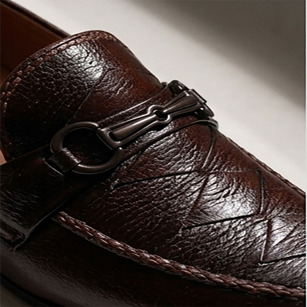 Woven-Apron Horsebit Loafer - Image 3