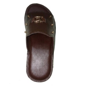 Single-Strap Studded Slide
