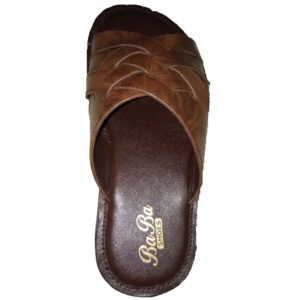 Braided Cross-Strap Slide