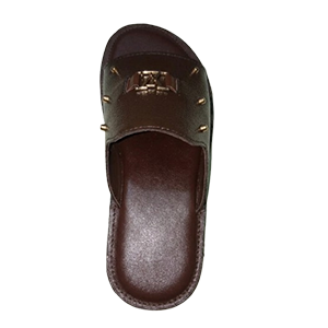 Single-Strap Studded Slide