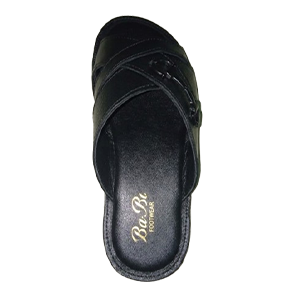 Horsebit Cross-Strap Slide
